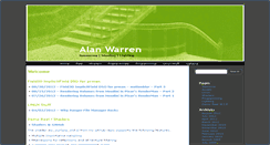 Desktop Screenshot of alan-warren.com